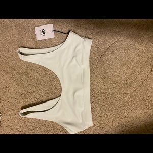 Alo yoga ambient bra light blue